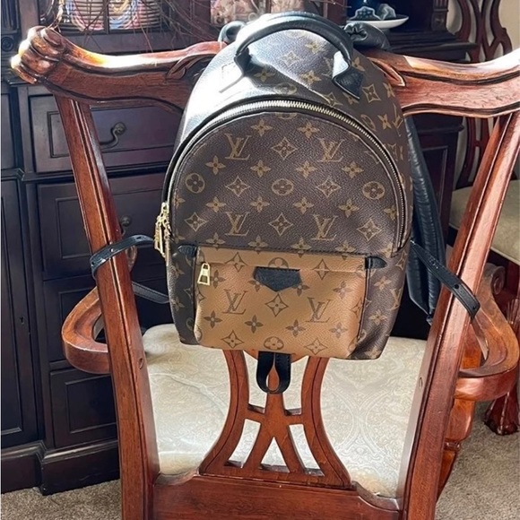 Louis Vuitton reverse monogram backpack (palm springs) - Picture 1 of 15